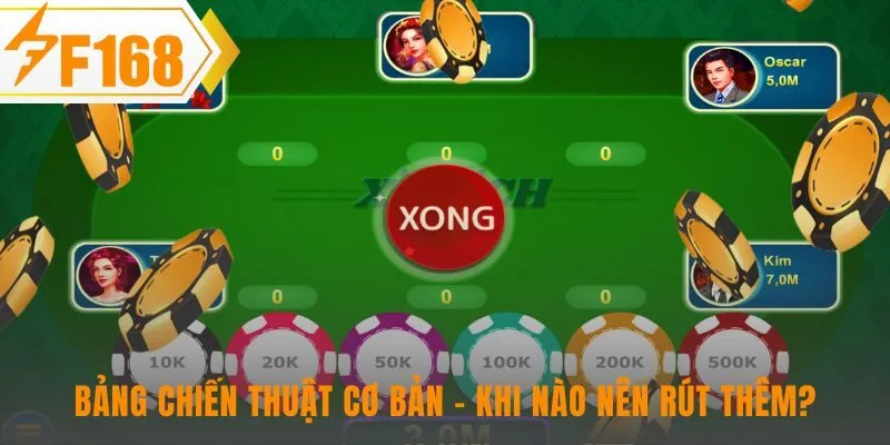 Cách chơi xì dách khuyên dừng lại khi có từ 17 điểm